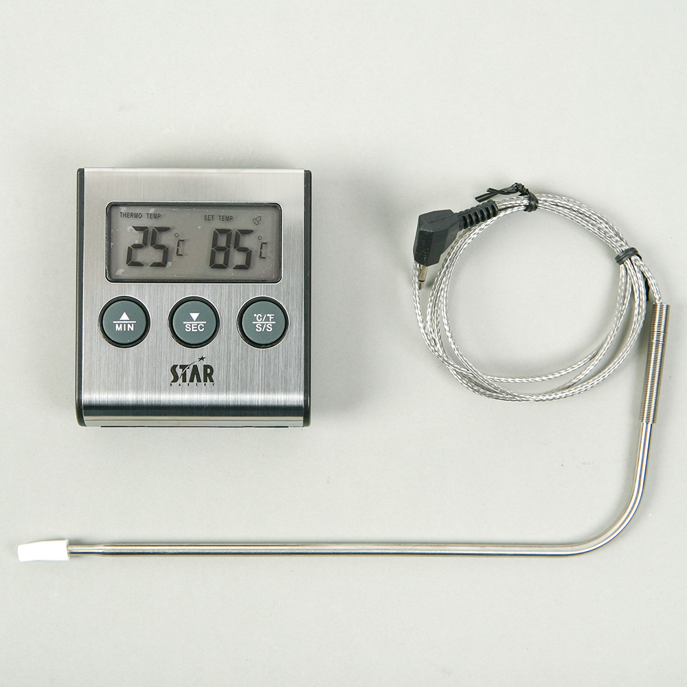 스타 디지털 탐침 온도계&amp;타이머